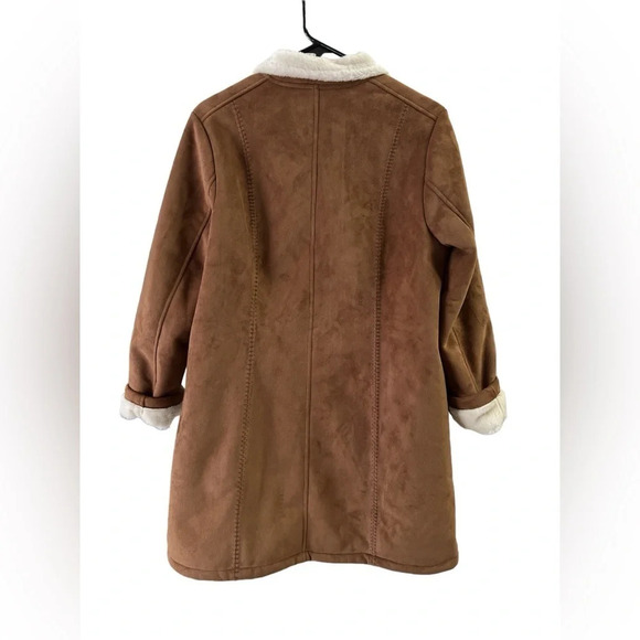 Marvin Richard’s brown suede fur coat - Picture 5 of 5
